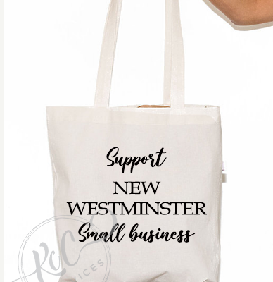 Support New West Small Business Tote Bag